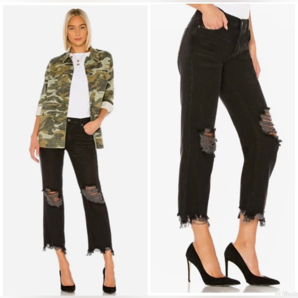 NWT Free People Maggie Mid Rise Jeans